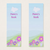 Spring Flowers Bookmark (Front & Back)