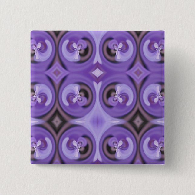 Spring Flowers Button (Front)