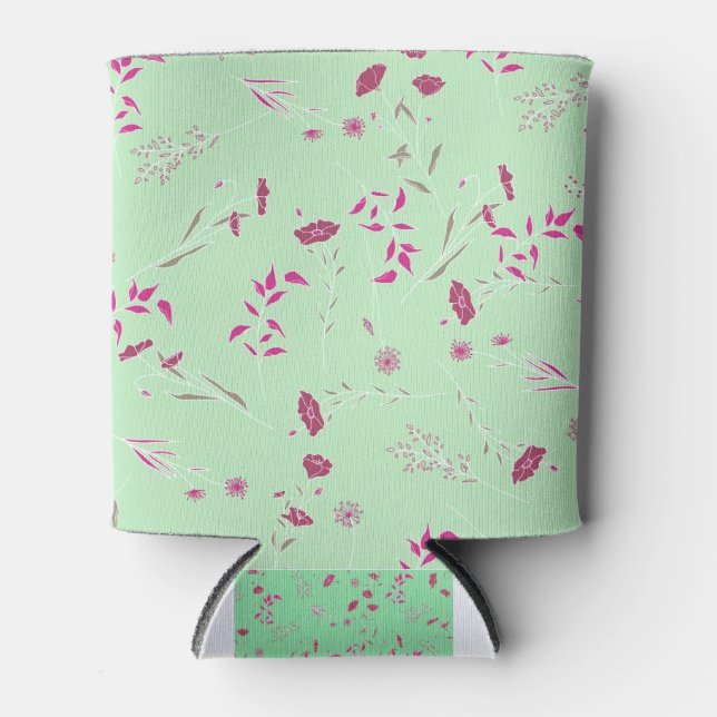 Spring flowers can cooler (Front)