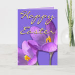 Spring Flowers Card Flowers Easter Card Blank