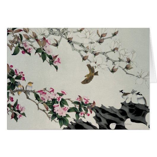 Spring Flowers Cards (Front Horizontal)