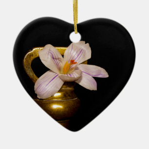 Spring Flowers Ceramic Ornament
