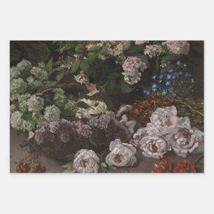 Spring Flowers - Claude Monet Wrapping Paper Sheets