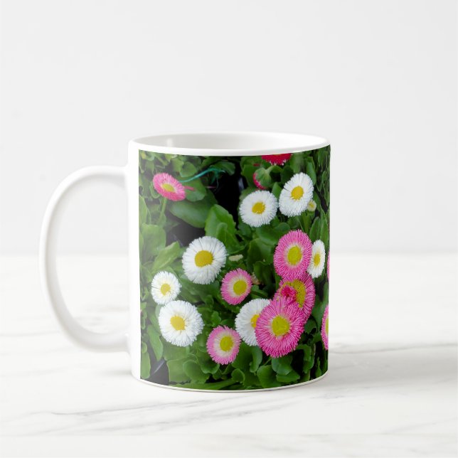 Spring flowers coffee mug (Left)
