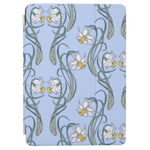 Spring flowers Daffodil flowers interlaced into a iPad Air Cover