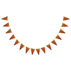 spring flowers, easter, spring, nature, orange bunting flags