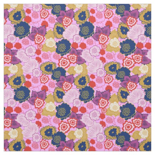 Spring Flowers Fabric