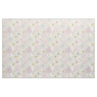 spring flowers fabric