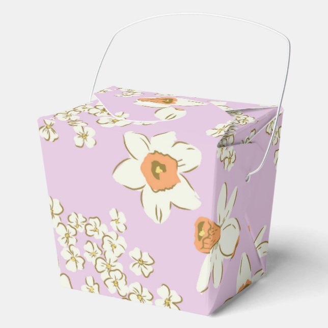 spring flowers favor boxes (Front)