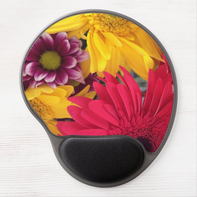 Spring Flowers. Gel Mouse Pad (Front)