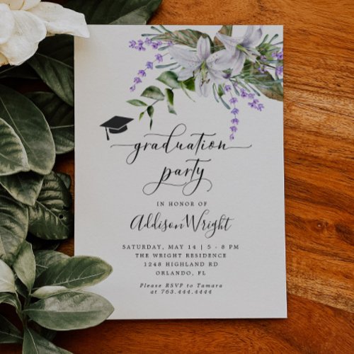 Spring Flowers Graduation Party 