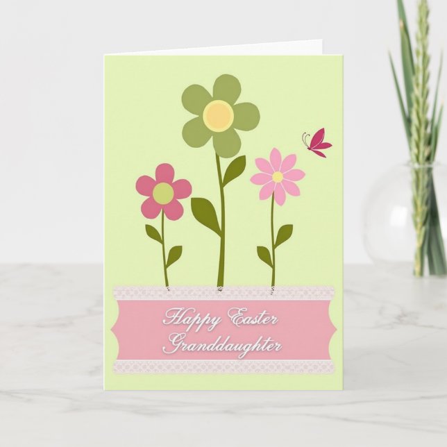 Spring Flowers Greeting Card (Front)