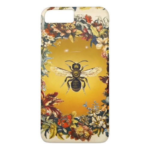 SPRING FLOWERS HONEY BEE  BEEKEEPER BEEKEEPING iPhone 8 PLUS7 PLUS CASE