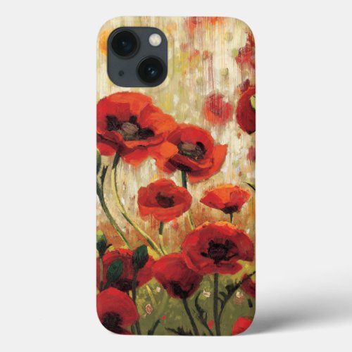 Spring Flowers in a Garden iPhone 13 Case