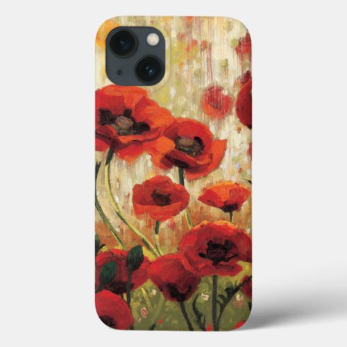 Spring Flowers in a Garden iPhone 13 Case