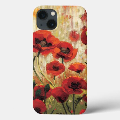 Spring Flowers in a Garden iPhone 13 Case