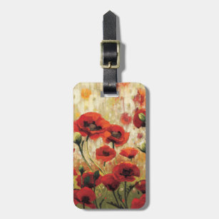 Spring Flowers in a Garden Luggage Tag