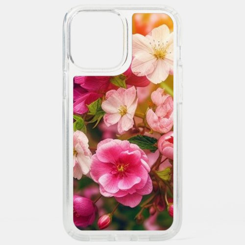 spring flowers in full bloom speck iPhone 12 pro max case