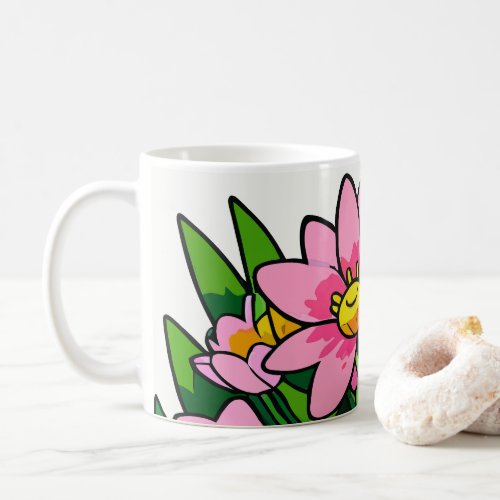 Spring Flowers in Garden Coffee Mug