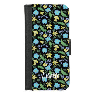 Spring flowers iPhone 8/7 wallet case