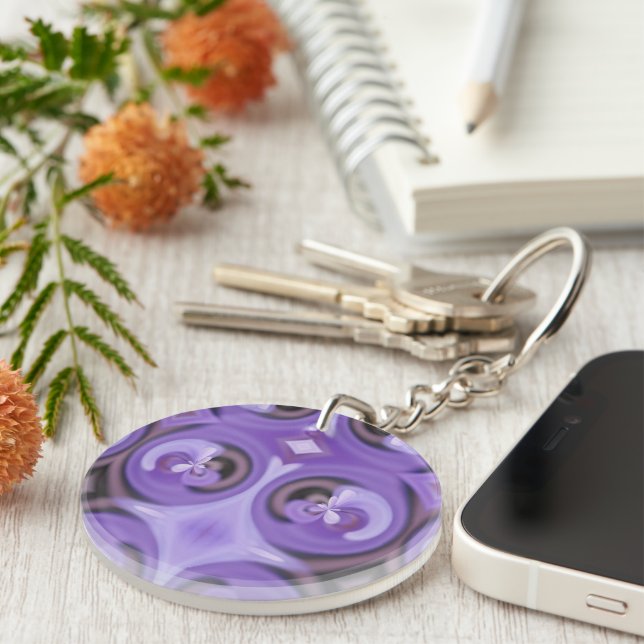Spring Flowers Keychain (Front Right)