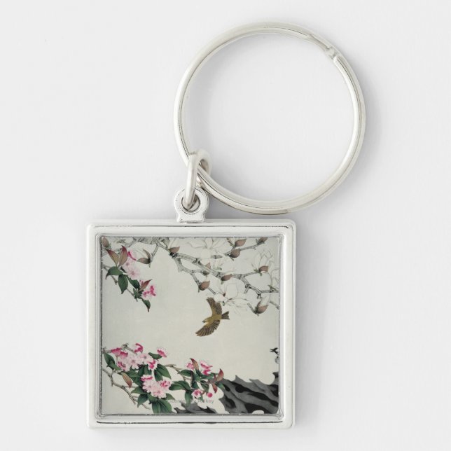 Spring Flowers Keychain (Front)