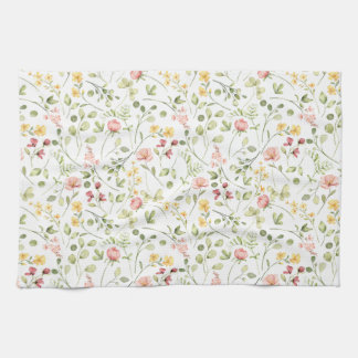Spring Flowers Kitchen Towels