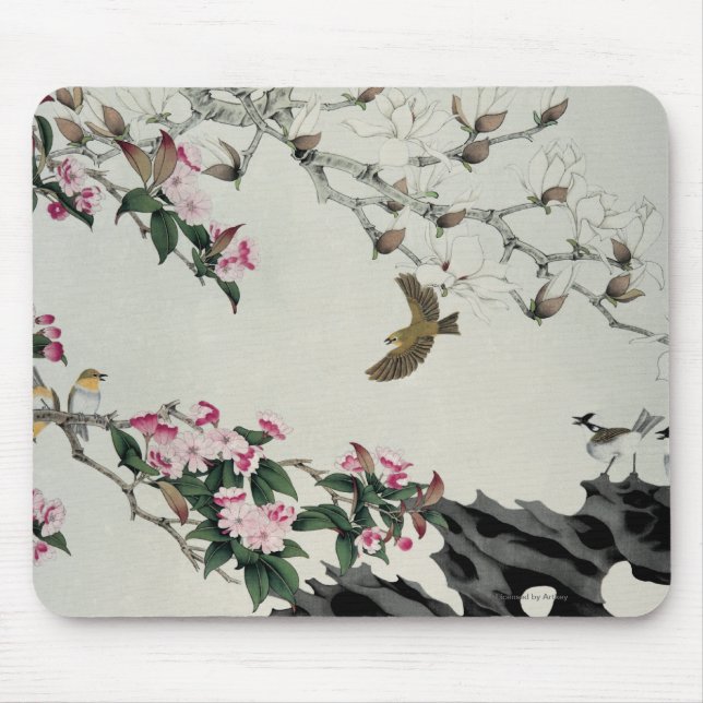 Spring Flowers Mouse Pad (Front)