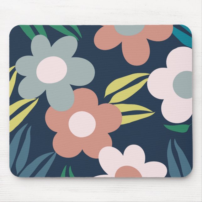 Spring flowers mouse pad (Front)