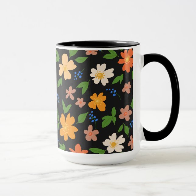 Spring flowers mug (Right)