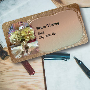 Spring Flowers PCM1 Address Label