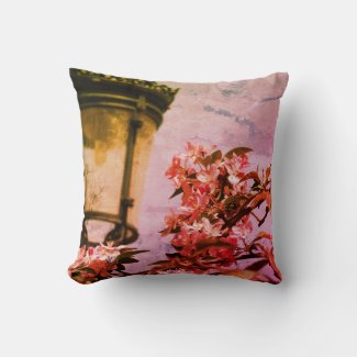 Spring Flowers Photography Summer Cushion