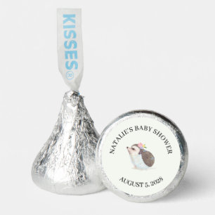 Spring Flowers Pink Butterfly Baby Shower Hershey®'s Kisses®