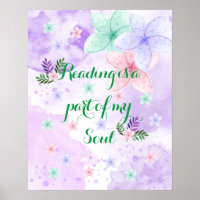 Spring Flowers Poster wall art 