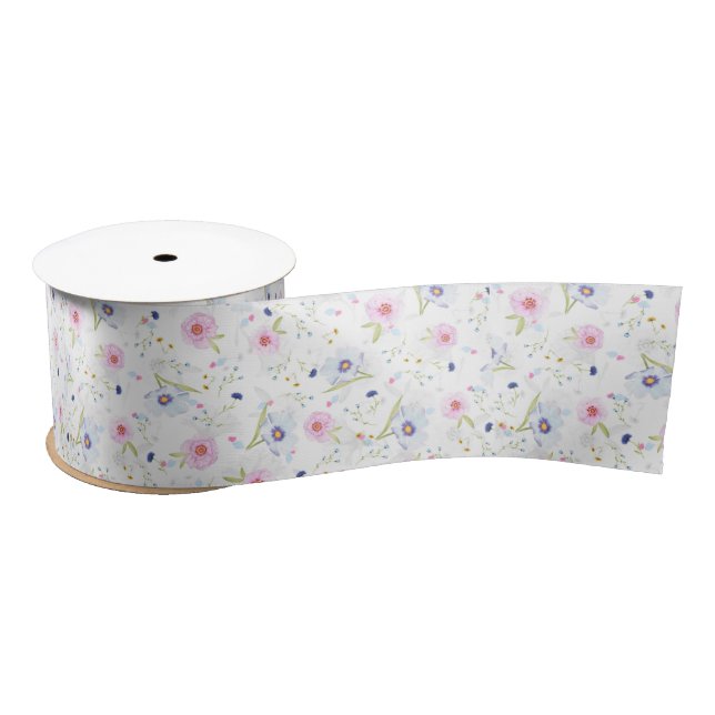 spring flowers ribbon (Spool)