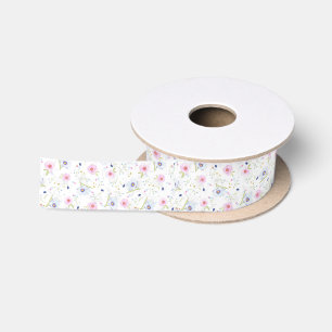 spring flowers ribbon
