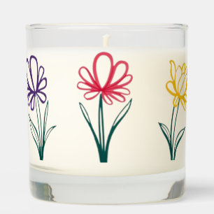 Spring Flowers Scented Candle