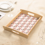 Spring Flowers Serving Tray