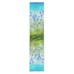 Spring Flowers Short Table Runner