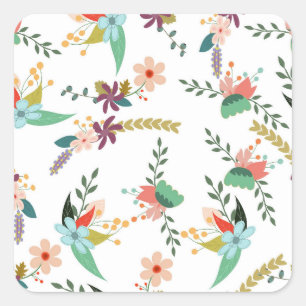 spring flowers stickers