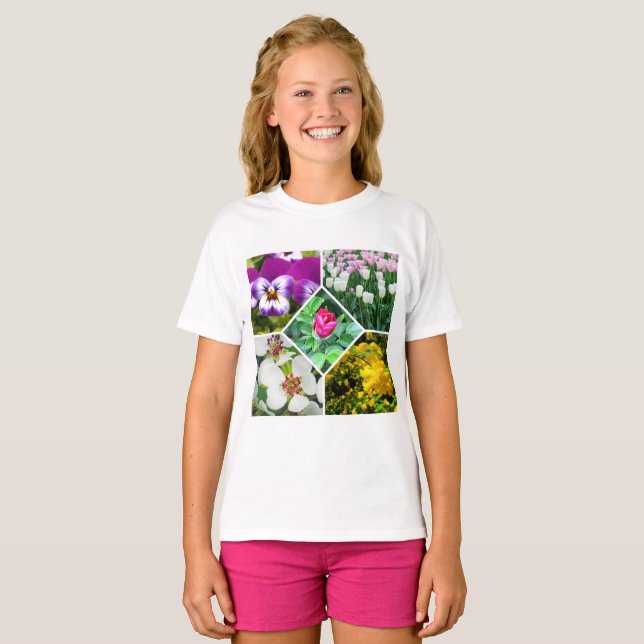 Spring Flowers T-Shirt (Front Full)