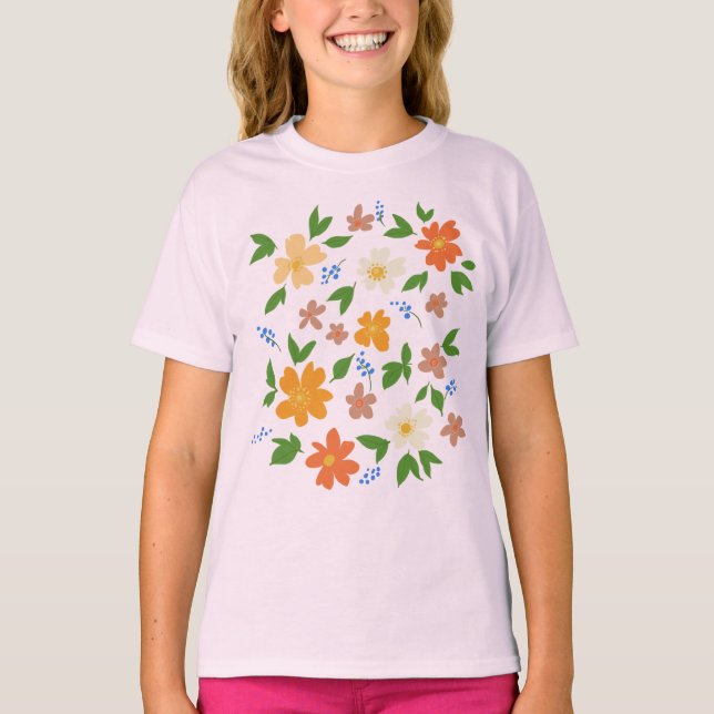 Spring flowers T-Shirt (Front)