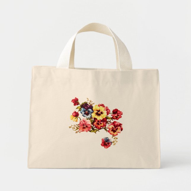 Spring Flowers Tote Bag (Front)