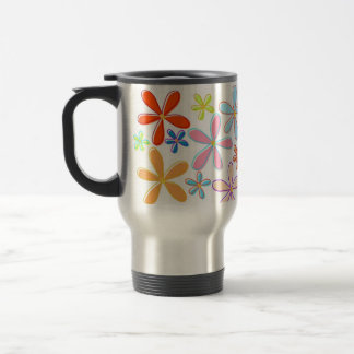 Spring Flowers Travel Mug