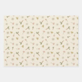 Spring Flowers Wrapping Paper Sheets (Front 3)