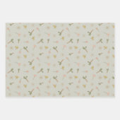 Spring Flowers Wrapping Paper Sheets (Front 2)
