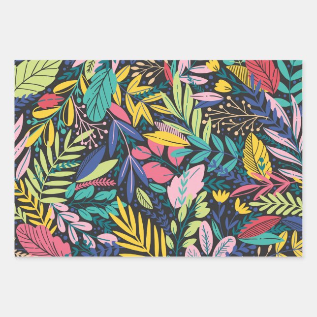 Spring Flowers Wrapping Sheets (Front)