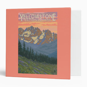 Spring Flowers - Yellowstone National Park Binder