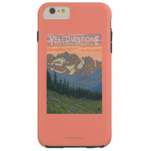 Spring Flowers - Yellowstone National Park Tough iPhone 6 Plus Case