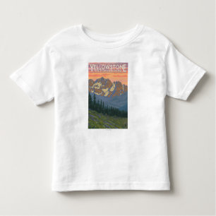 Spring Flowers - Yellowstone National Park Toddler T-shirt